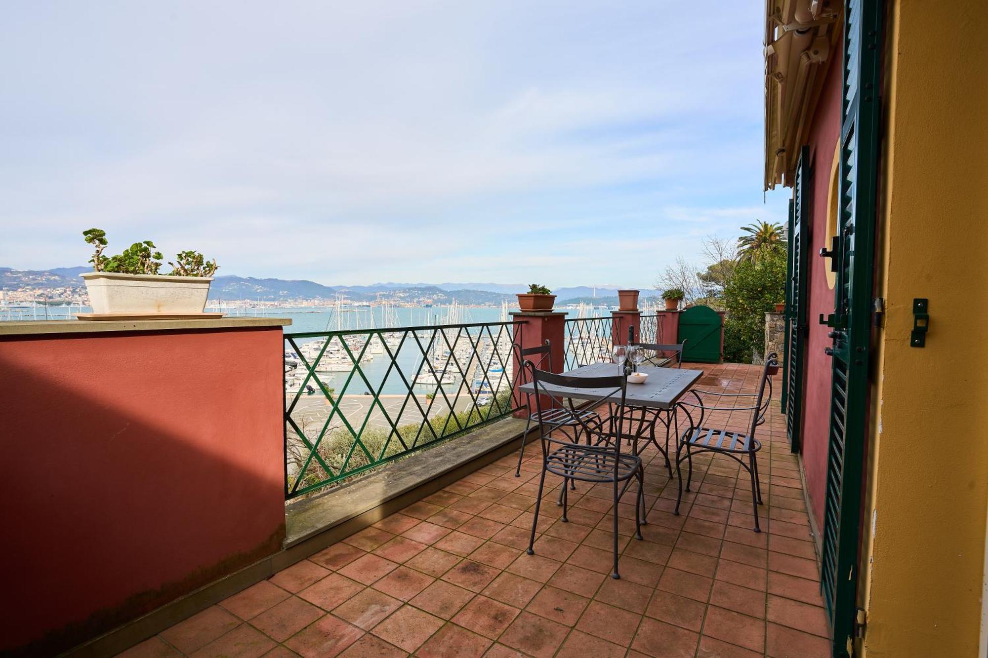 Villa Amelia - Vista Mare - Fezzano  Extérieur photo