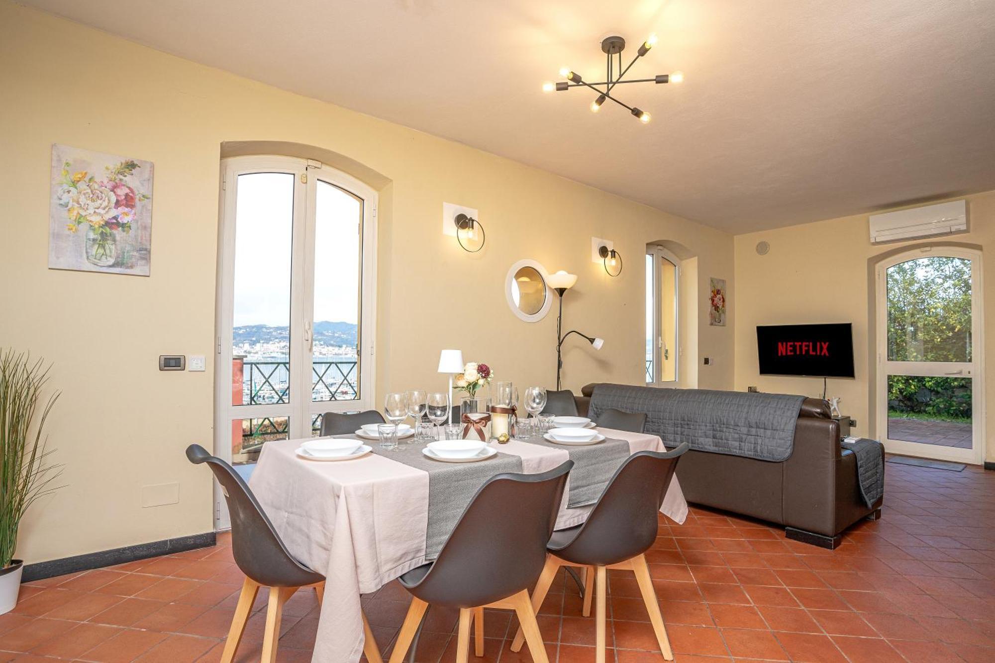 Villa Amelia - Vista Mare - Fezzano  Extérieur photo